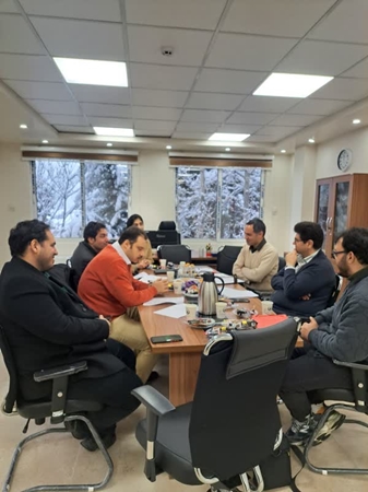 جلسه شورای مرکز رشد تجهیزات پزشکی توانبخشی دانشگاه 